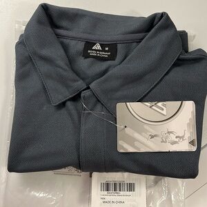 Steel Grey Golf Shirt 🇩🇪 German Design